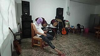 Sexy Music Teacher Drives Student Wild with Lustful Tease