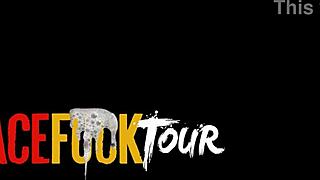 Petite Blonde 18yo Whore Sucks Cock and Gets Milky Cum