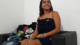 My step-sister loves me rubbing her pussy when we're alone