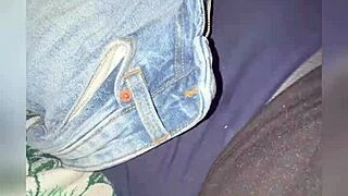 Cute blonde salon girl fucked, showing pink tits in real video.