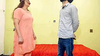 Big ass Indian bhabhi gets it hard in doggy style in Hindi audio