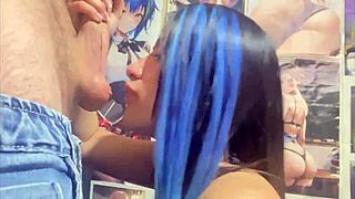 Colombian girl, suck my dick like a pro?