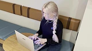 Screams and Moans from Cute Tik Tok Girl in Rough Action