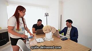 Horny MILF threesomes with college students. Want to watch?