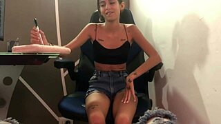 Skinny latina gets dominated and fucked in hot video