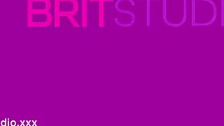 Teen British redhead gets her sexy lingerie soaked! 😜