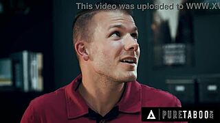 Pure Taboo: Desperate Lesbian Teacher Christy Love Begs Student Codey Steele to Impregnate Her in Rough Session