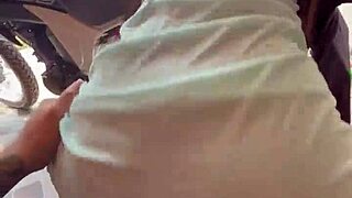 Yo, banging in public with neighbors watching this Latina ride!