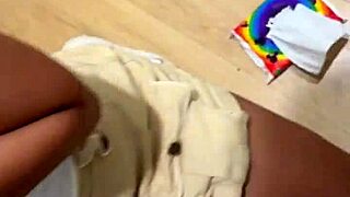 18 y.o. Asian took a huge load from a cock of a guy in this cumpilation video
