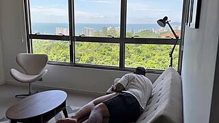 Fucked Hot Brunette Without Condom