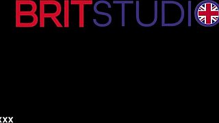 Beautiful British student fingers her pussy to orgasm in cosplay.