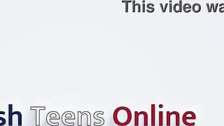 Hot british alt college student masturbates in underwear until orgasm