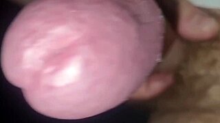 public cumshot and handjob in car with huge dick moans