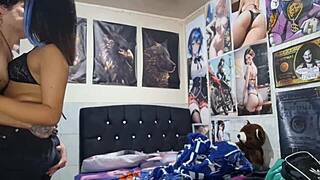 brunette teen gets passionate pussy licking and monster cock assplay fucking