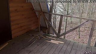 Gifted Slut Black Lynn Craves Risky Public Quickies with Cum