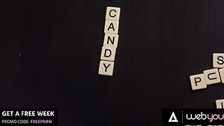 Horny Violet Starr Teases Bestie Freya Parker With Dirty Words While Playing Tabletop Game