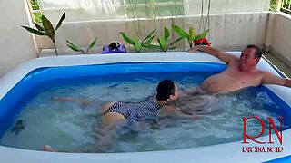 Breeath Pause UNDERWATER DOMINATION with Rough Sex in Pool