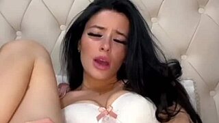 Horny British Exchange Student Pleasures Herself with Wild Moves