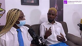 student spills all in hardcore podcast banging clip