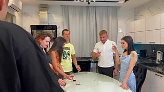 Bingo, Sly Guys Got Cute Teen Girls for Wild Sex!