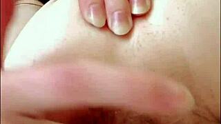 I'm aching watching Russian student finger her wet anus in black stockings