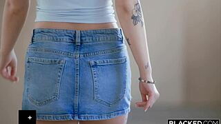 blacked bbc action as crazy college grad sky wonderland gets spanked hard by her dominating new boss