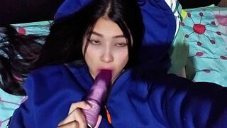 Nanny with huge tits craved my cock right at home