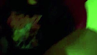 Latina teen sneaks to fuck stepdad's monster cock 😏