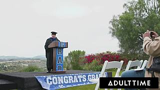 Adult Time - Sneaky Public POV Fuck Turns Into Wild First 3-Way for Alona Bloom and Lily Starfire