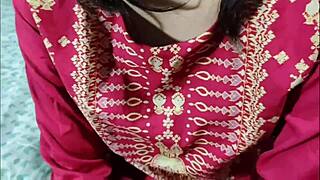 Desi Indian Stepsister's Steamy Encounter with Stepbrother in Hindi Audio