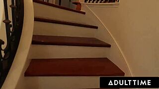Adult Time - Sneaky Public POV Fuck Turns Into Wild First 3-Way for Alona Bloom and Lily Starfire