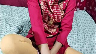 Desi Indian Stepsister's Steamy Encounter with Stepbrother in Hindi Audio