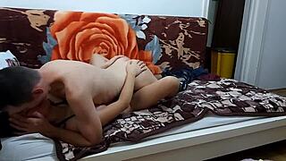 romantic sex unfolds with girlfriend in college teen adventure
