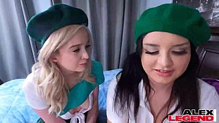 Slutty Scouts Lexi Lore In Group Action!