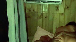 Safada gringa relentlessly fucks big black cock in sheer USA action for wild orgasm.