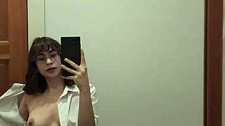 Yo, watch this teen strip hot for the camera