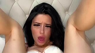 Teen American Exchange Student Indulges in Solo Masturbation With Toys for Intense Orgasm