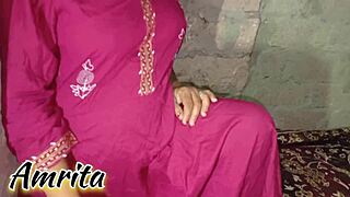 Yo, check this out! Hot Indian desi step brother-in-law and sister-in-law having steamy sex in bedroom 🔥