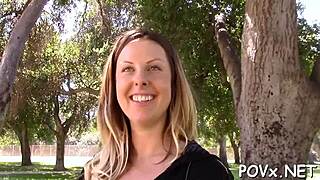 Fresh teen 18+ dives into rough naked banging