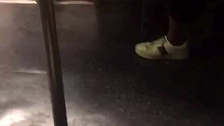 Yo, check this big ass girl on the train