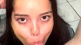 man, debora prado givin’ deepthroat an’ ridin’ reverse before bed