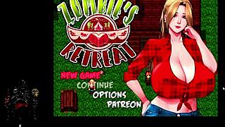 Zombie retreat ep 1 features teen blowjob and monster cock assfucking.