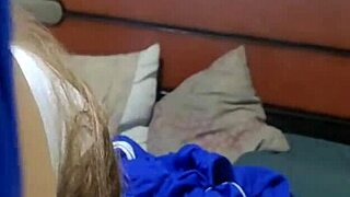 This Latina teen student in uniform hooks up with her classmate for a creampie.