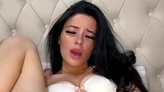 British teen 18+ exchange student indulges in solo masturbation on camera