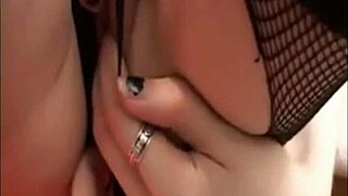 Liz Vicious has a lonely dinner party and indulges in great masturbation.