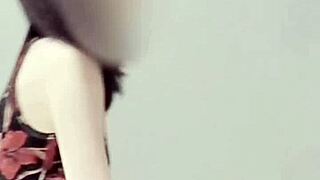 Adult Sexy One Piece On Skinny Asian! Look At Those Legs And Small Waist, Wow!