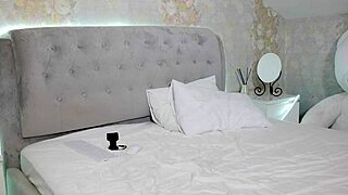 A Student With Big Tits Undresses On Camera After Studying