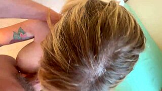 Blonde milf pov with big cock bareback fucking