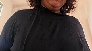 Stepmom with big boobs sneaks into my room for taboo fun