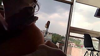 Struggling student gets private lessons from teacher in his apartment